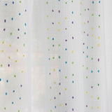 Visillo Plumeti a Franjas Multicolor Verano - Ribes y Casals