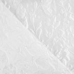 Brocado Blanco Relieve Floral - Ribes y Casals