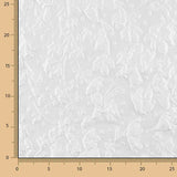 Brocado Blanco Relieve Floral - Ribes y Casals