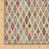 Gobelino Estampado Étnico Fondo Crudo - Ribes y Casals