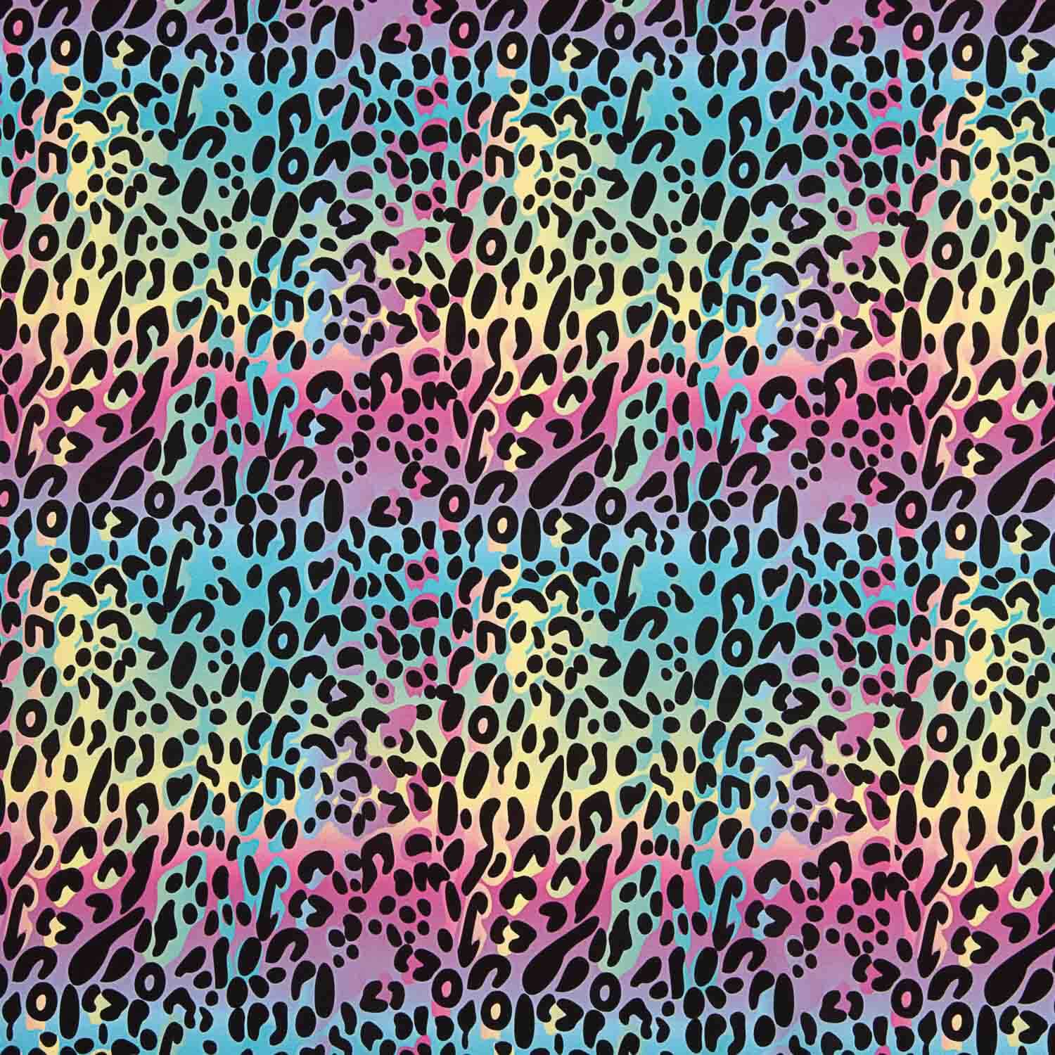 Fibra Técnica Sorona Estampado Animal Print Neón - Ribes y Casals