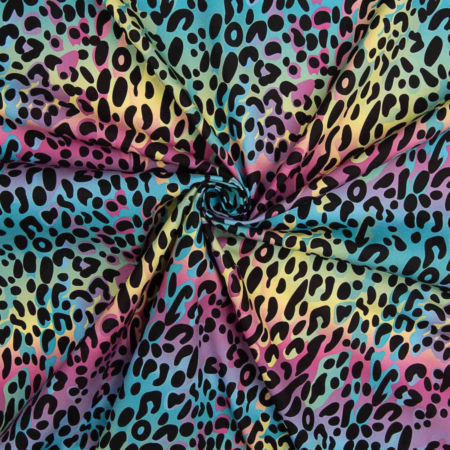 Fibra Técnica Sorona Estampado Animal Print Neón - Ribes y Casals