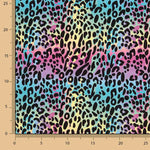 Fibra Técnica Sorona Estampado Animal Print Neón - Ribes y Casals