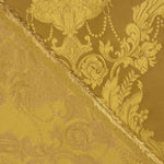 Jacquard Floral Clásico Dorado - Ribes y Casals