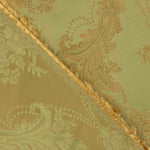 Jacquard Floral Clásico Verde y Dorado - Ribes y Casals