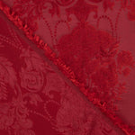 Jacquard Floral Clásico Rojo - Ribes y Casals