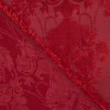 Jacquard Floral Clásico Rojo - Ribes y Casals