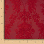 Jacquard Floral Clásico Rojo - Ribes y Casals