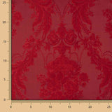 Jacquard Floral Clásico Rojo - Ribes y Casals