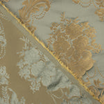 Retal Jacquard Floral Clásico Verde Pálido y Beige - Varias medidas x ancho de 145 cm - Ribes y Casals