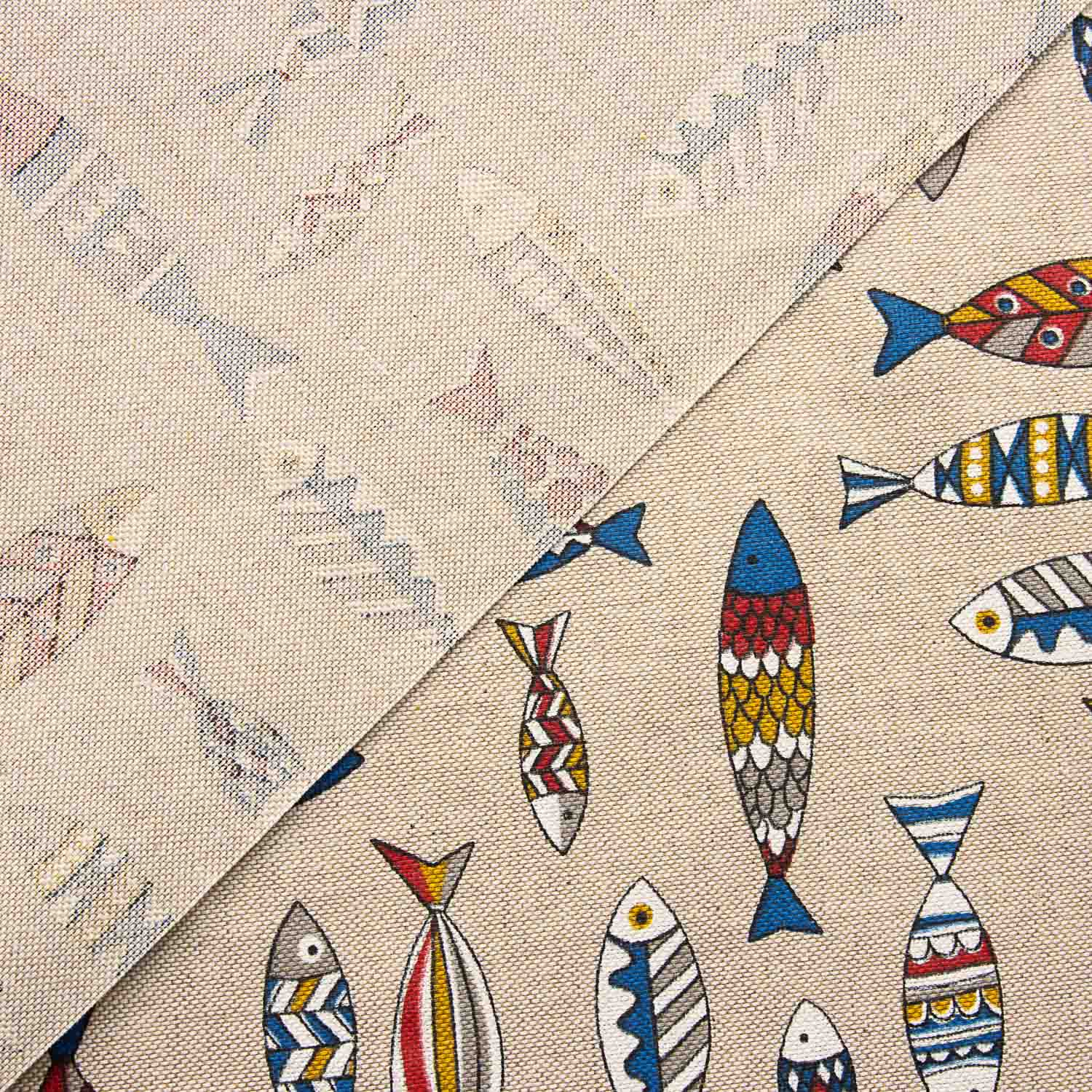 Culla Resinada Peces Multicolor Beige - Ribes y Casals