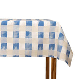 Culla Resinada Cuadros Azul Beige - Ribes y Casals