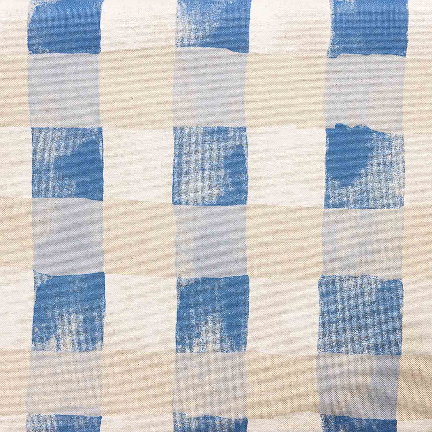 Culla Resinada Cuadros Azul Beige - Ribes y Casals