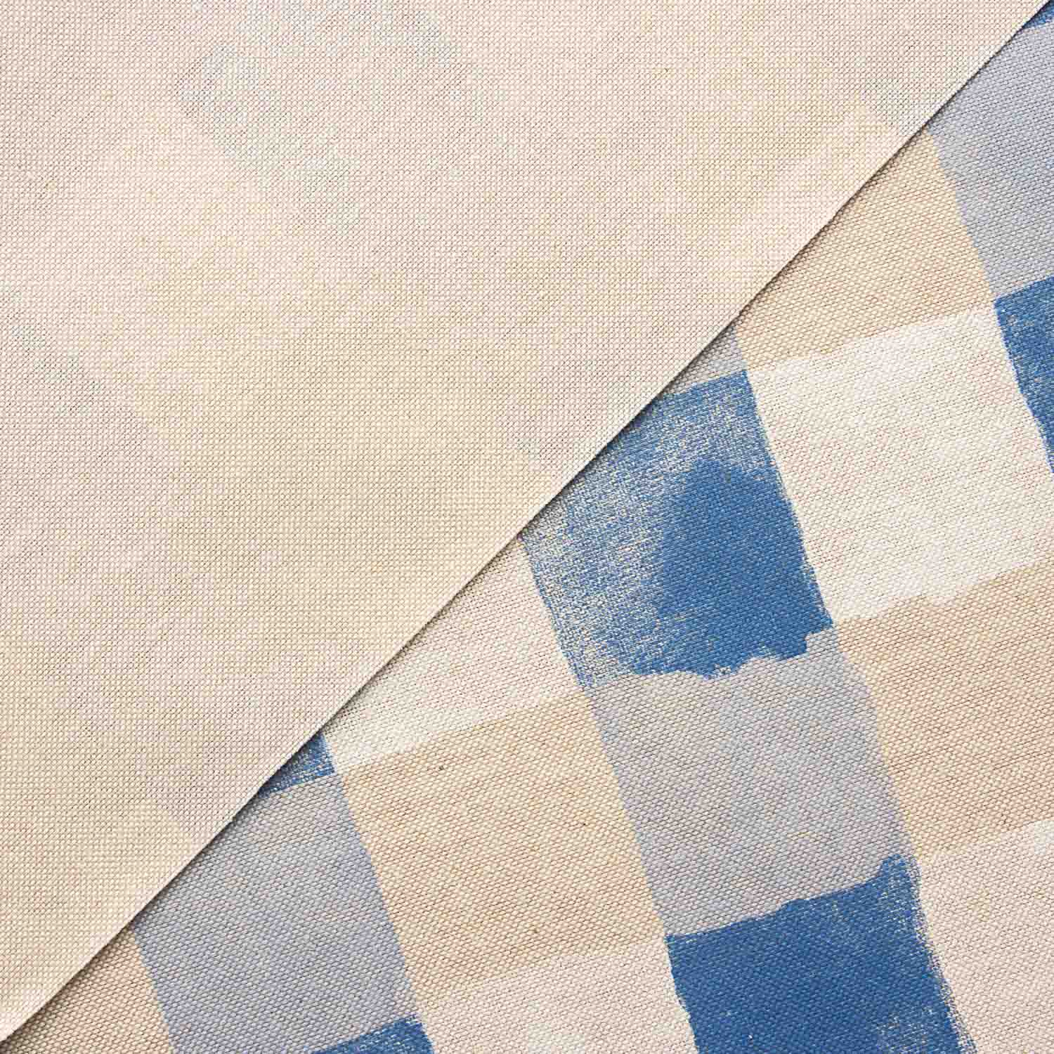 Culla Resinada Cuadros Azul Beige - Ribes y Casals