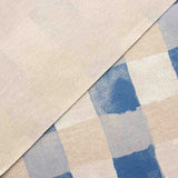 Culla Resinada Cuadros Azul Beige - Ribes y Casals