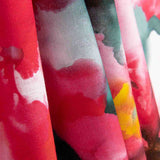 Lino Algodón Estampado Floral Acuarela Chagall - Ribes y Casals