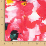 Lino Algodón Estampado Floral Acuarela Chagall - Ribes y Casals