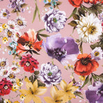 Lino Algodón Estampado Floral Romántico Versailles - Ribes y Casals