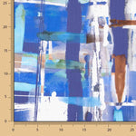 Lino Algodón Estampado Abstracto Kandinsky - Ribes y Casals