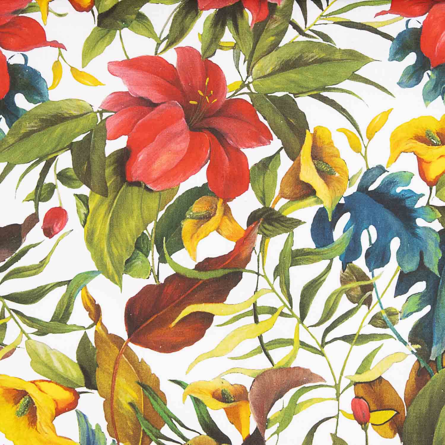 Lino Algodón Estampado Cachemir Étnico Bizancio - Ribes y Casals