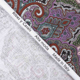 Lino Algodón Estampado Floral Tropical Goa - Ribes y Casals