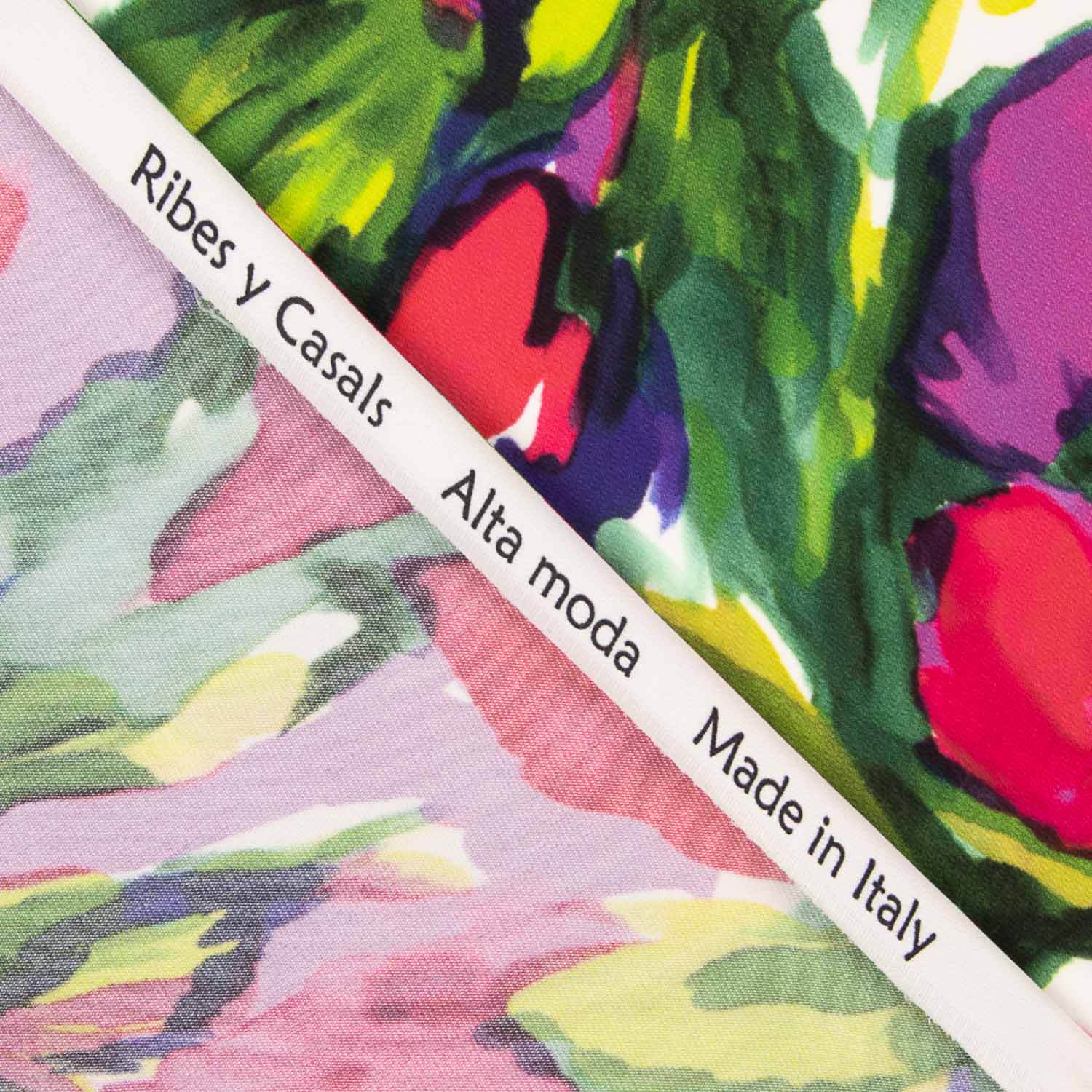 Viscosa Estampada Floral Viva Matisse - Ribes y Casals