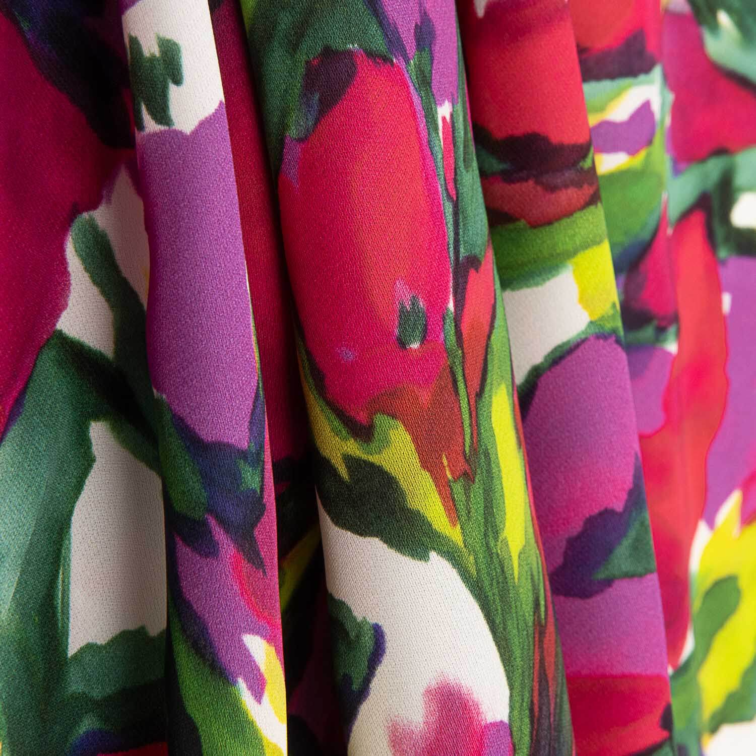Viscosa Estampada Floral Viva Matisse - Ribes y Casals
