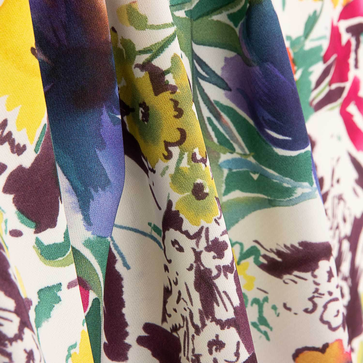 Viscosa Estampada Floral Gauguin - Ribes y Casals