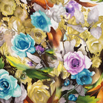 Viscosa Estampada Floral Klimt - Ribes y Casals