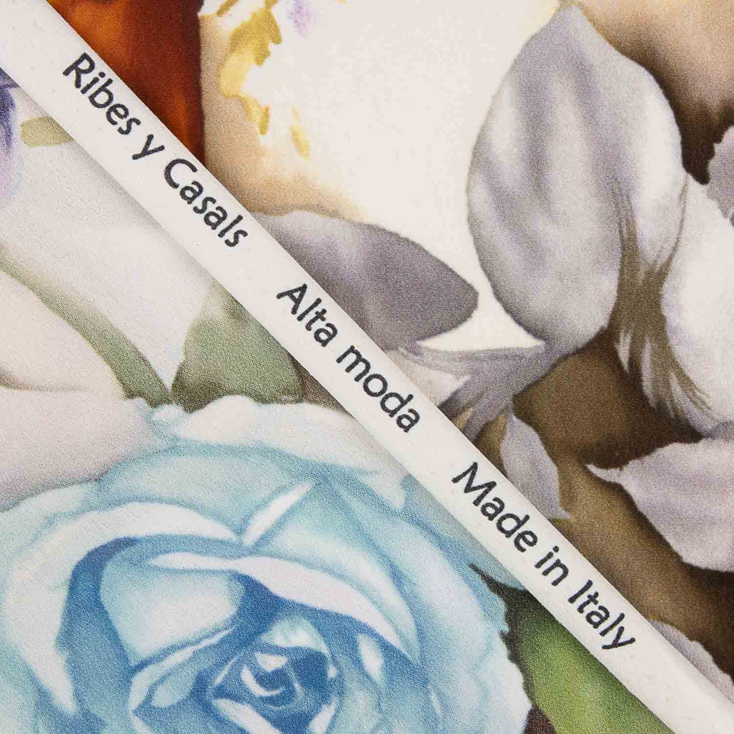 Viscosa Estampada Floral Klimt - Ribes y Casals