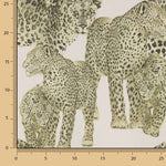 Loneta Half Panamá Leopardos Safari - Ribes y Casals