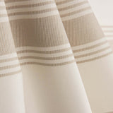Loneta Rayas Beige Exterior Teflonada - Ribes y Casals