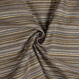 Brocado Lúrex Rayas Alpujarreña Beige - Ribes y Casals