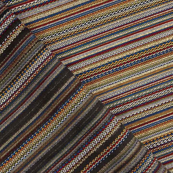 Brocado Lúrex Rayas Alpujarreña Multicolor - Ribes y Casals