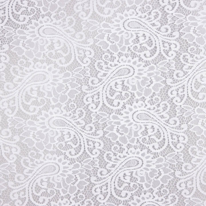 Blonda Rebrodé Bridal Garden Paisley Blanca - Ribes y Casals