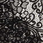 Blonda Rebrodé Bridal Garden Paisley Negra - Ribes y Casals