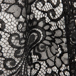Blonda Rebrodé Bridal Garden Paisley Negra - Ribes y Casals
