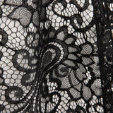 Blonda Rebrodé Bridal Garden Paisley Negra - Ribes y Casals
