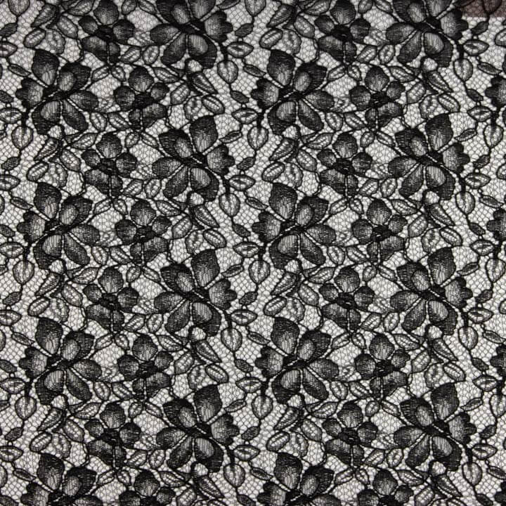 Blonda Rebrodé Bridal Garden Negra - Ribes y Casals