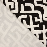 Sudadera Felpa Estampada Abstracto Negro - Ribes y Casals