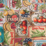 Canvas Algodón Estampada Mercado Vintage - Ribes y Casals