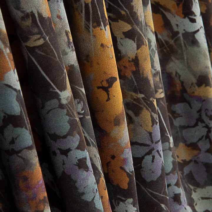 Satén de Viscosa Estampado Digital Autumn - Ribes y Casals
