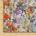 Satén de Viscosa Estampado Digital Wildflower - Ribes y Casals