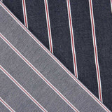 Denim Rayas Heritage Marino, Rojo y Blanco - Ribes y Casals
