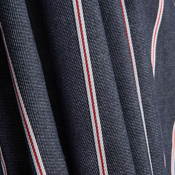 Denim Rayas Heritage Marino, Rojo y Blanco - Ribes y Casals