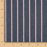 Denim Rayas Heritage Marino, Rojo y Blanco - Ribes y Casals