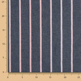 Denim Rayas Heritage Marino, Rojo y Blanco - Ribes y Casals