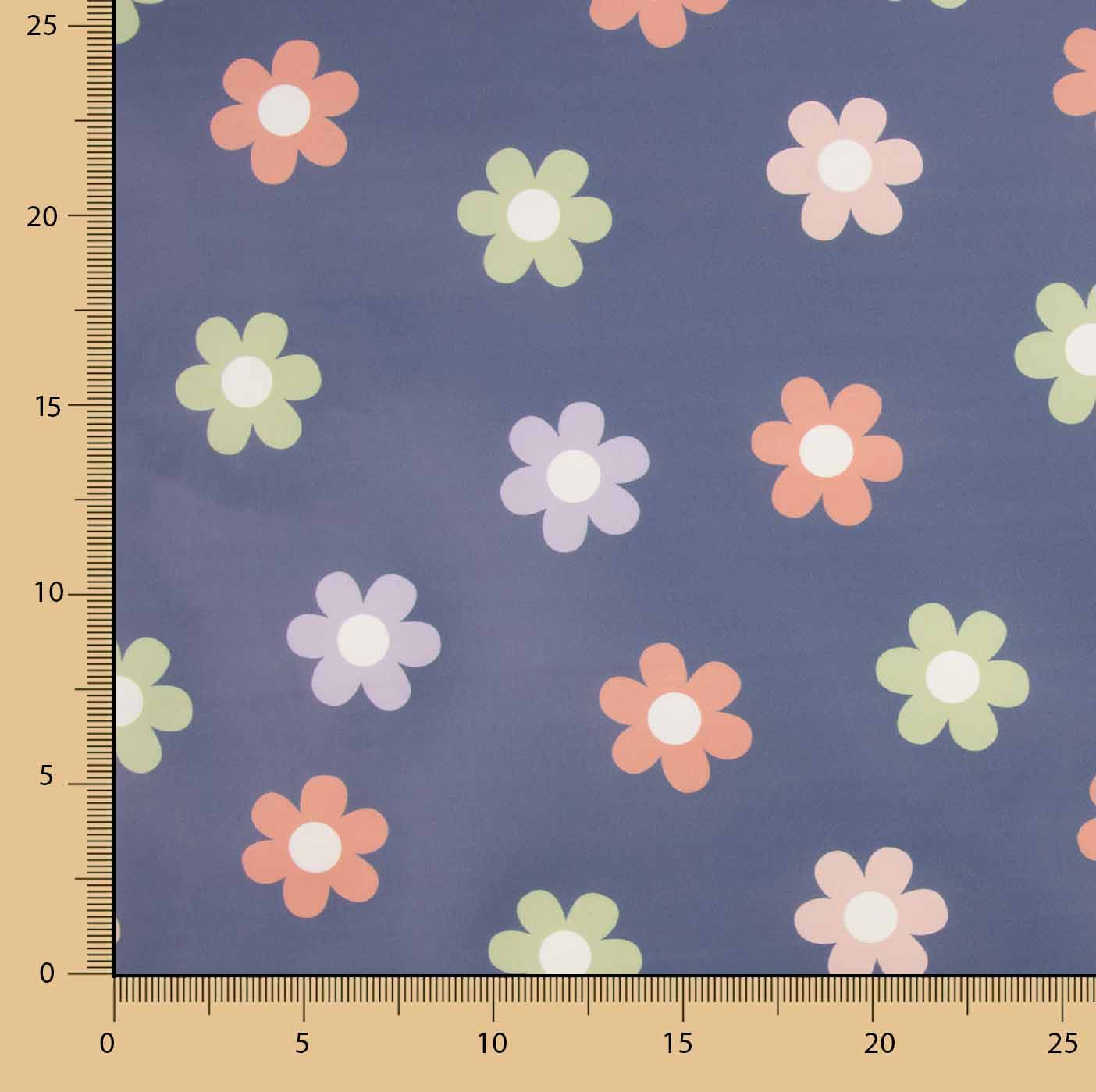 Punto Impermeable Estampado Flores - Ribes y Casals