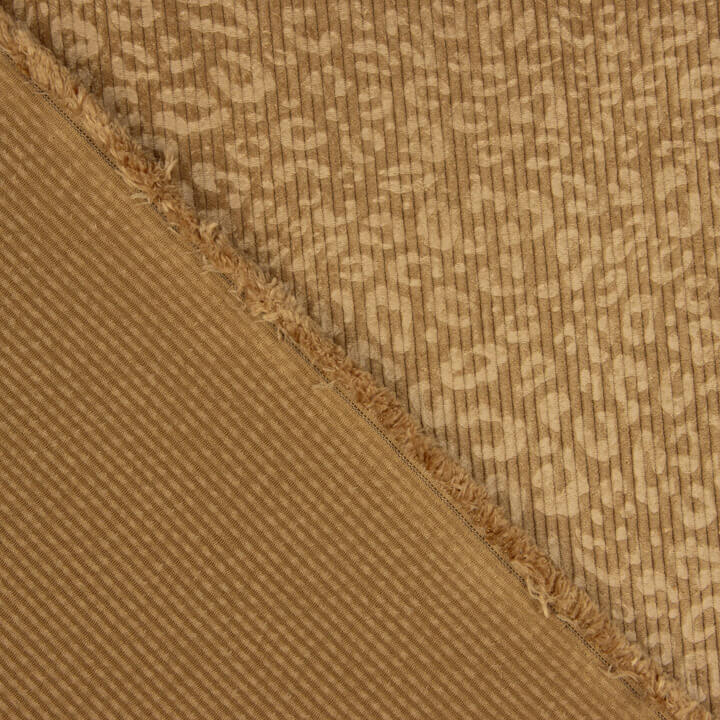 Pana Estampada Leopardo Marrón Caramelo - Ribes y Casals
