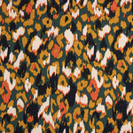 Crep Viscosa Estampado Animal Abstracto Petróleo - Ribes y Casals